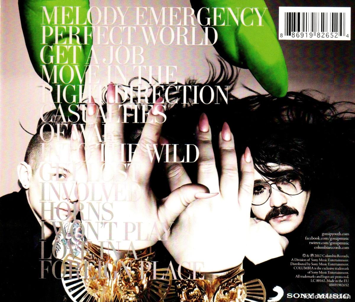 CDs de m&uacute;sica: G514 - GOSSIP. A JOYFUL NOISE. CD. - Foto 2