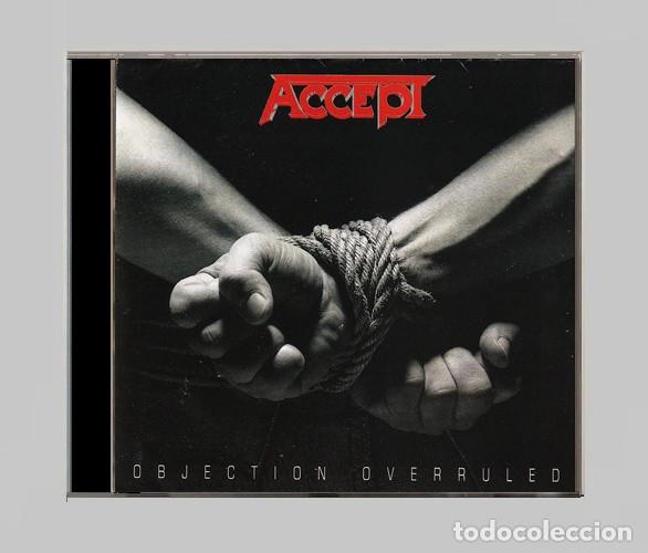 CDs de m&uacute;sica: G519 - ACCEPT. OBJECTION OVERRULED. CD.