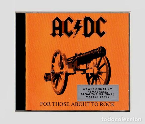 CDs de m&uacute;sica: G522 - AC DC. FOR THOSE ABOUT TO ROCK. CD.