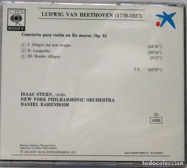 CDs de m&uacute;sica: BEETHOVEN - CONCIERTO PARA VIOLIN - CD - Foto 2