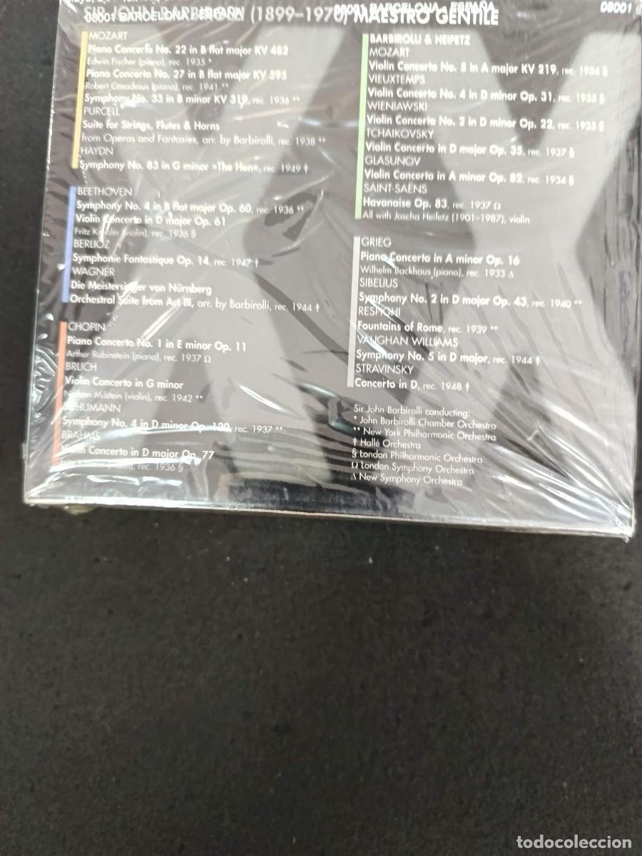 CDs de m&uacute;sica: 10 CD BOX. BARBIROLLI. MAESTRO GENTILE - Foto 2