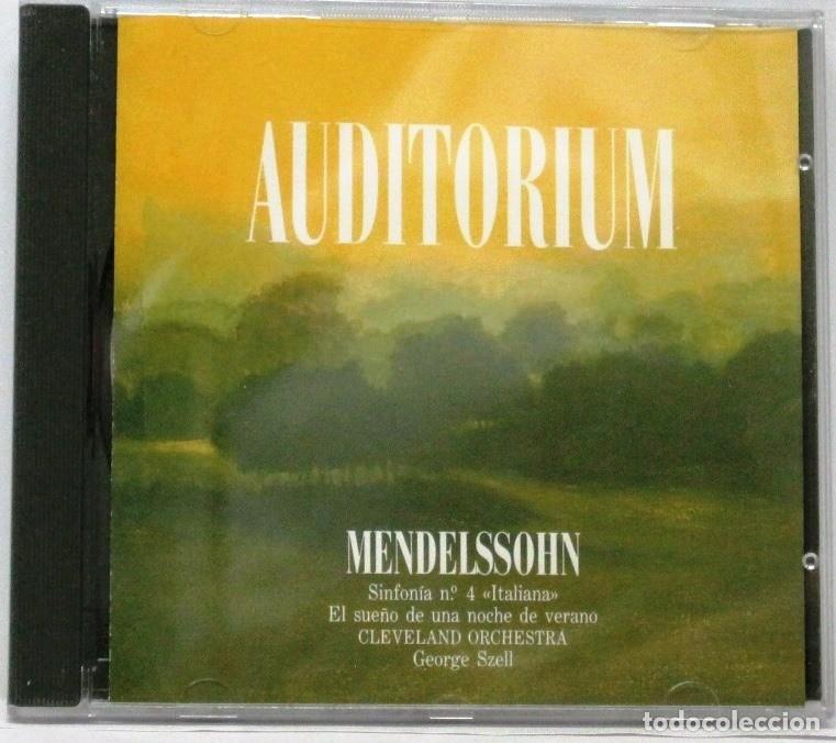 CDs de m&uacute;sica: MENDELSSOHN - SINFONIA N&ordm; 4 ITALIANA - CD