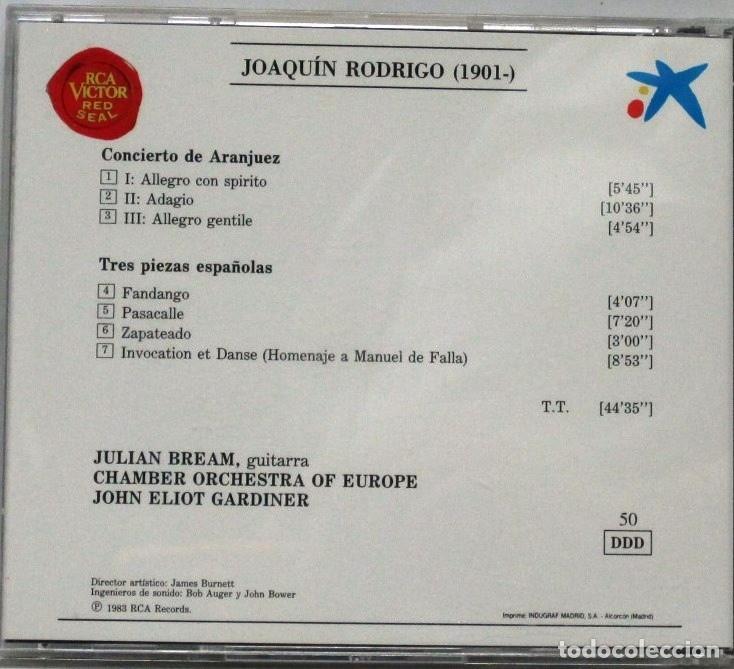 CDs de m&uacute;sica: RODRIGO - CONCIERTO DE ARANJUEZ - CD - Foto 2