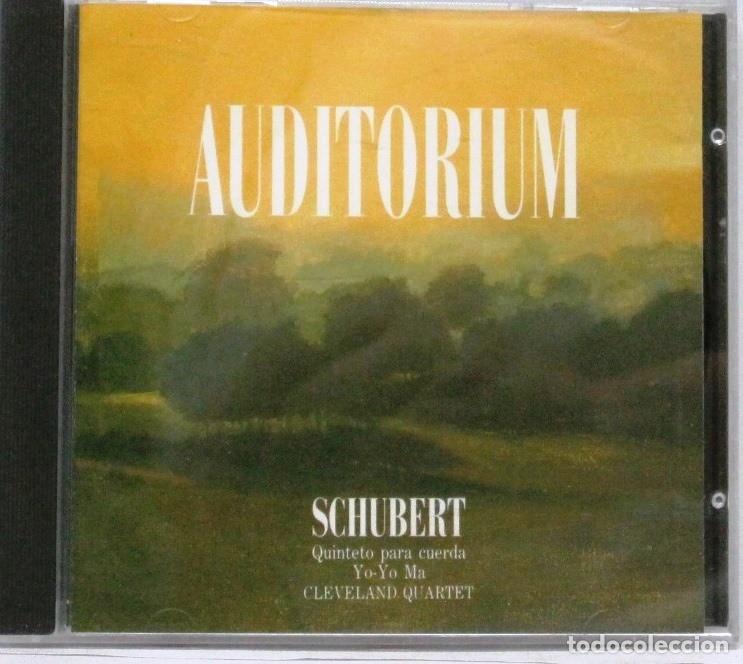 CDs de m&uacute;sica: SCHUBERT - QUINTETO PARA CUERDA- CD