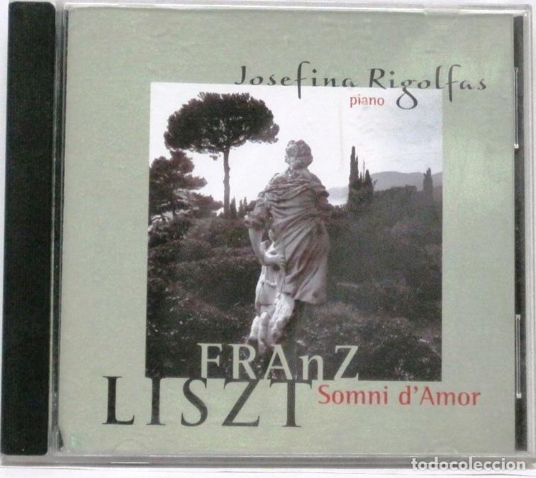 CDs de m&uacute;sica: FRANZ LISZT- SUE&Ntilde;O DE AMOR - PIANISTA JOSEFINA RIGOLFAS - CD