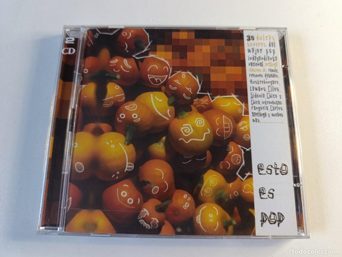 CDs de m&uacute;sica: ESTO ES POP 2x CD Fangoria Hidrogenesse Sidonie Le Mans Carlos Berlanga La Casa Azul Alpino TCR