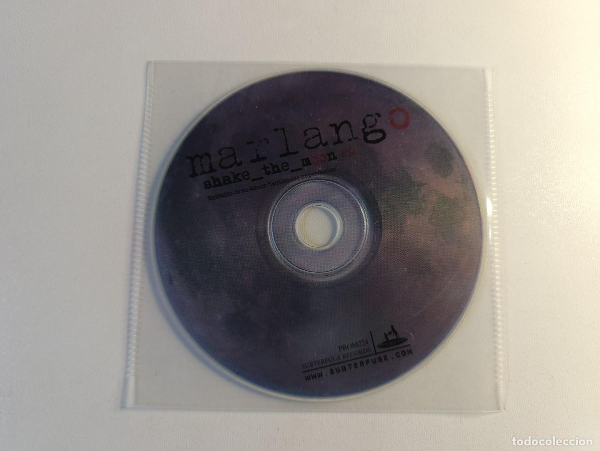 CDs de m&uacute;sica: MARLANGO 'Shake The Moon' CD Single Promo 2005 Automatic Imperfection