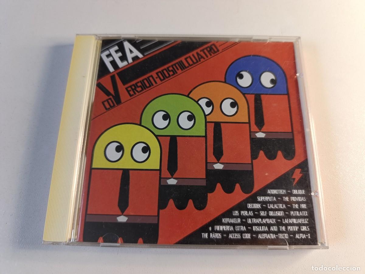CDs de m&uacute;sica: FEA Version.dosmilcuatro CD 2004 Putilatex Insulina & The Ponny Girls Superputa Alma X The Raros