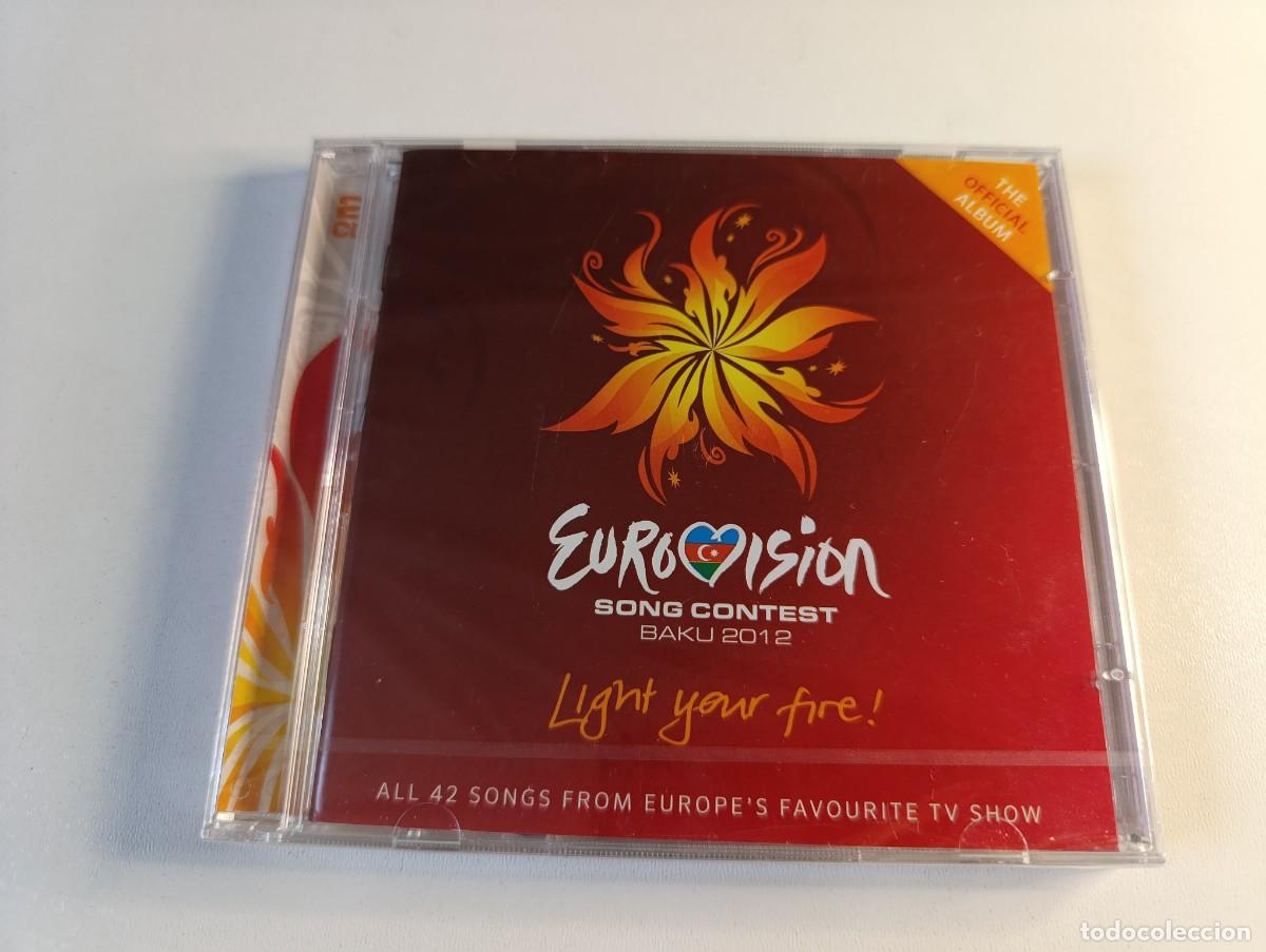 CDs de m&uacute;sica: Eurovision Song Contest Baku 2012 (Light Your Fire!) 2x CD Nuevo Precintado Loreen Pastora Soler