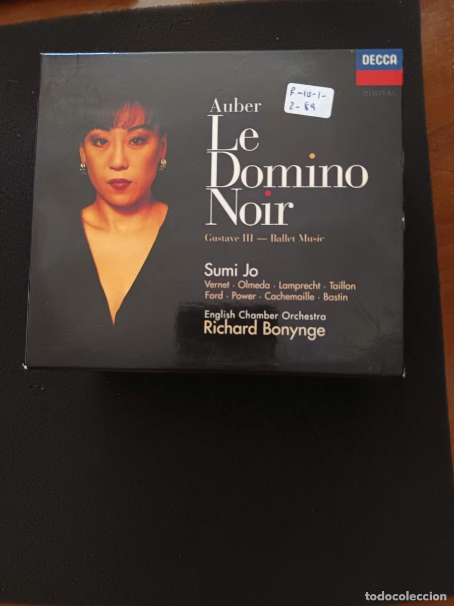 CDs de m&uacute;sica: 2CD BOX CON LIBRETTO. AUBER: LE DOMINO NOIR / GUSTAVE III OU LE BAL MASQU&Eacute;, OUVERTURE & BALLET MUSI