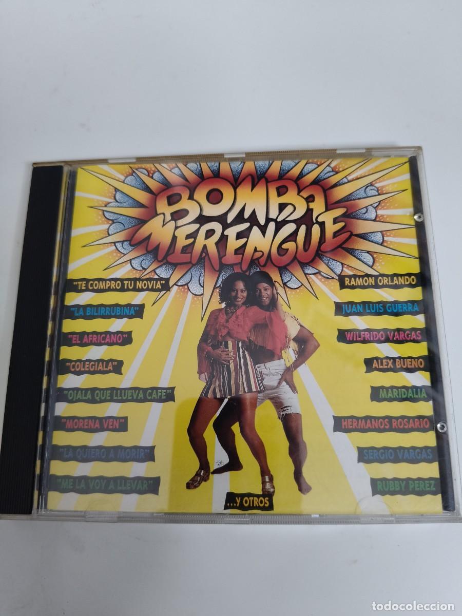 CD di Musica: BOMBA MERENGUE. COMPACTO CON 14 TEMAS DEL MEJOR MERENGUE.