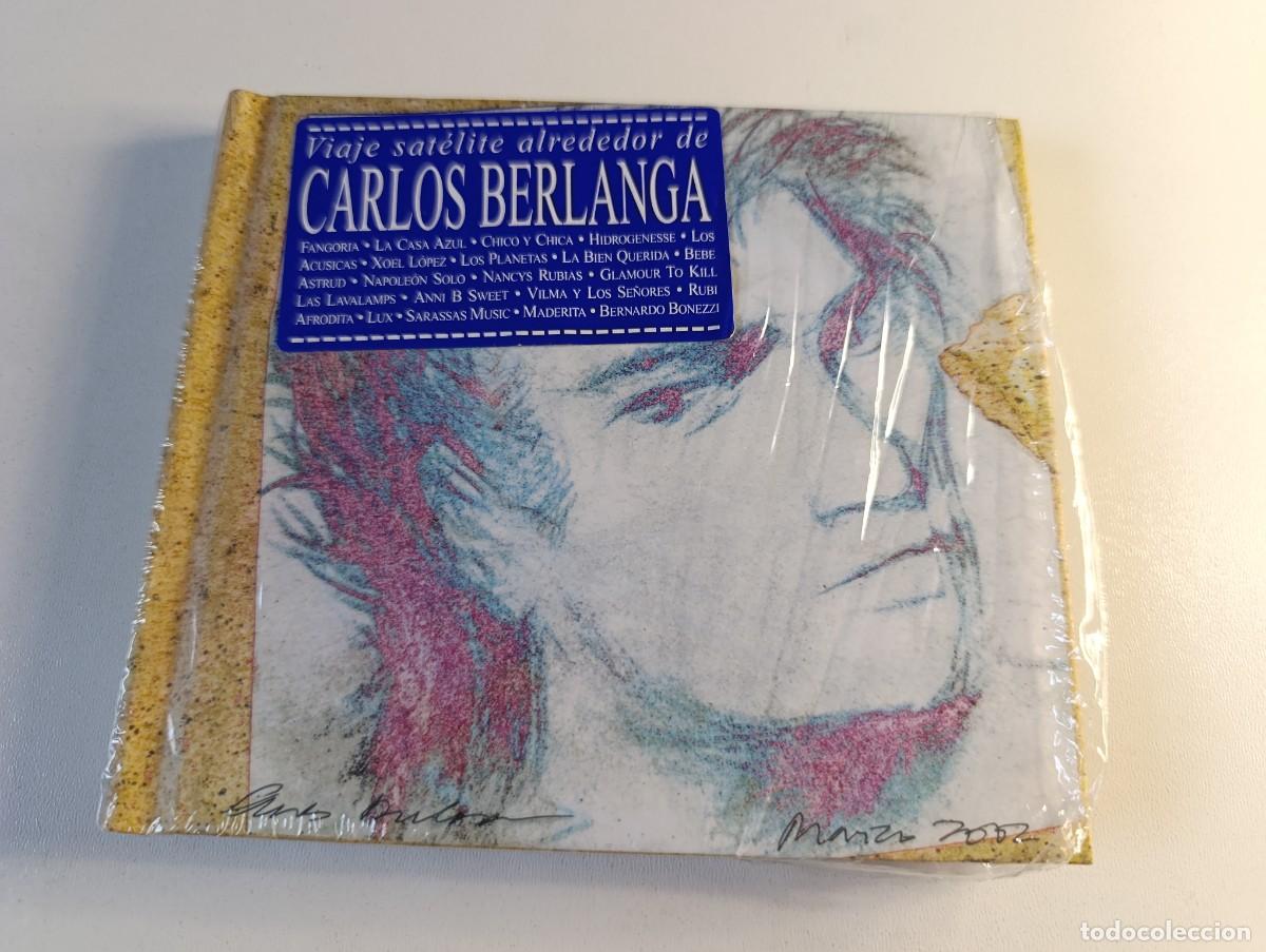 CDs de m&uacute;sica: VIAJE SAT&Eacute;LITE ALREDEDOR DE CARLOS BERLANGA CD 2010 Fangoria Los Planetas Chico y Chica Astrud