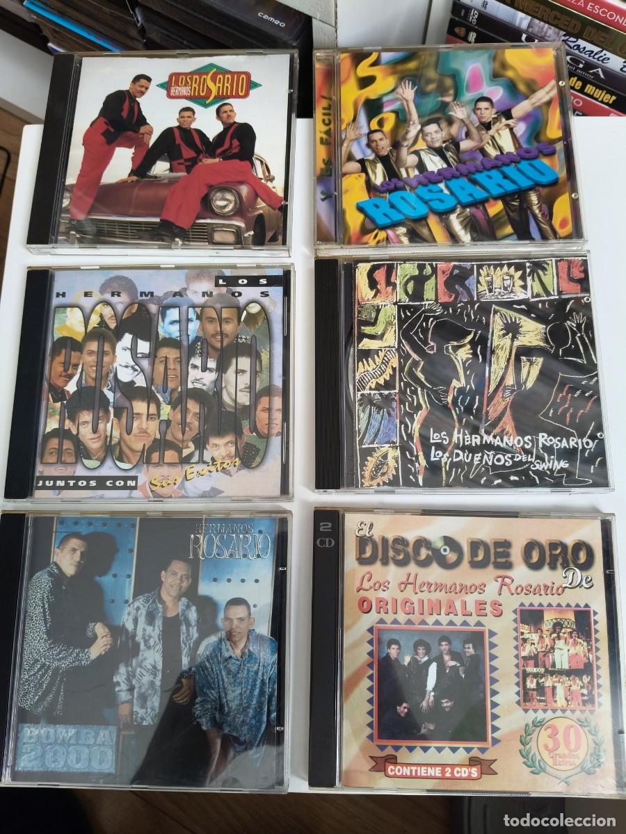 CD di Musica: LOS HERMANOS ROSARIO. LOTE DE 6 CDS. Y ES FACIL / LOS MUNDIALMENTE SABROSOS / LOS DUE&Ntilde;OS DEL SWING /
