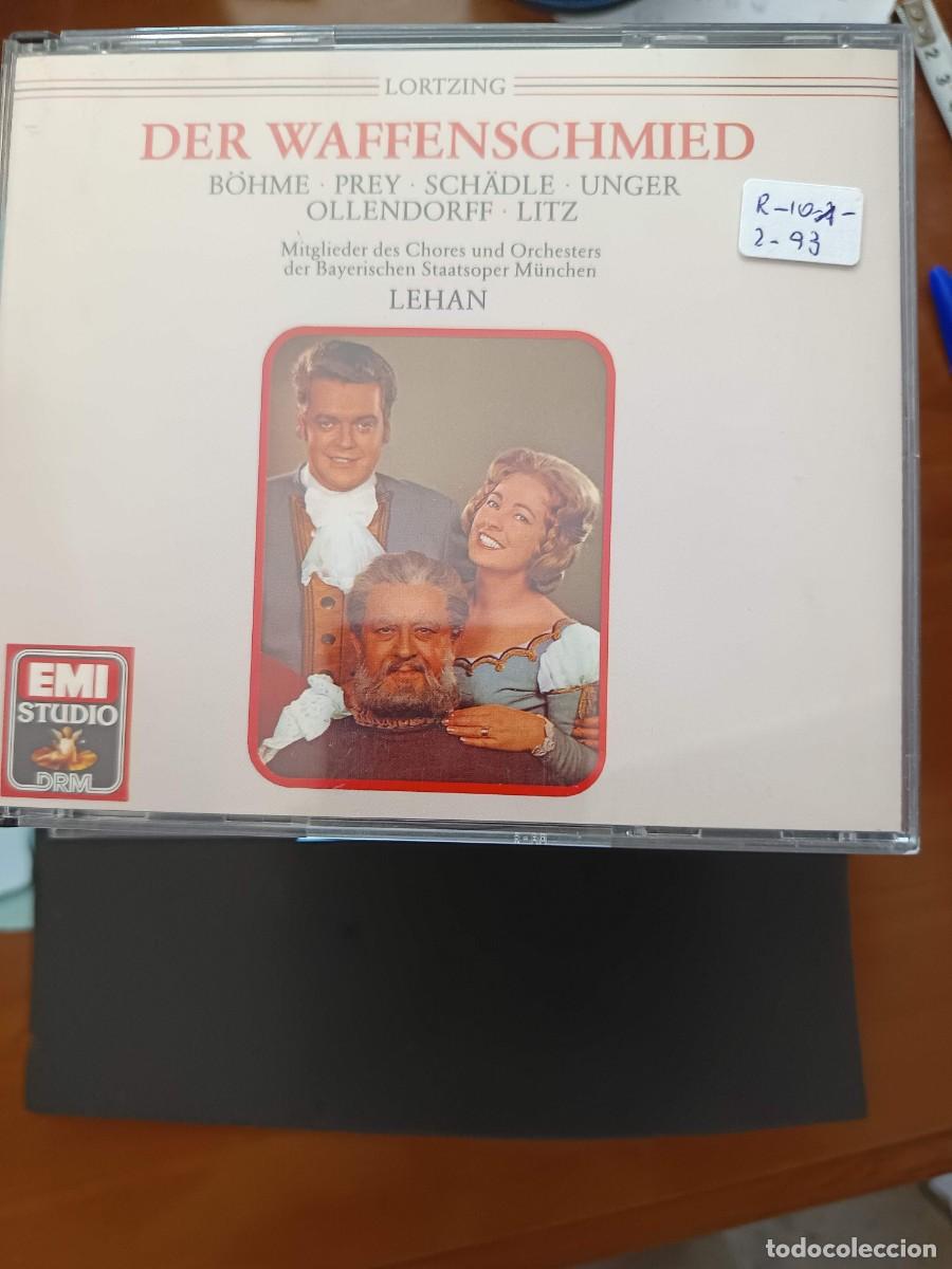 CDs de m&uacute;sica: 2CD BOX CON LIBRETTO. LORTZING: DER WAFFENSCHMIED. DIR: FRITZ LEHAN. INT&Eacute;RP: B&Ouml;HME, PREY, SCH&Auml;DLE,