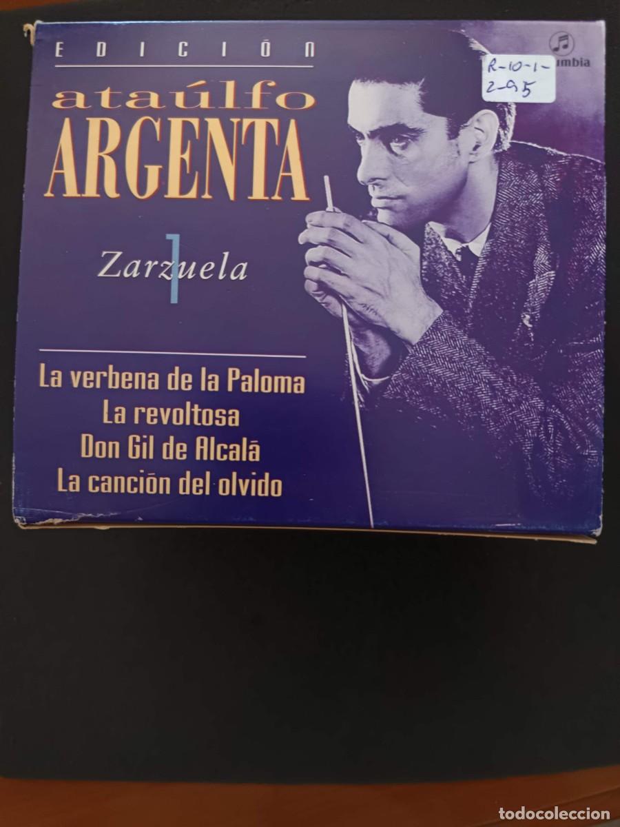 CDs de m&uacute;sica: 5 CD BOX. EDICI&Oacute;N ATA&Uacute;LFO ARGENTA. ZARZUELA: LA VERBENA DE LA PALOMA, LA REVOLTOSA, DON GIL DE ALCAL