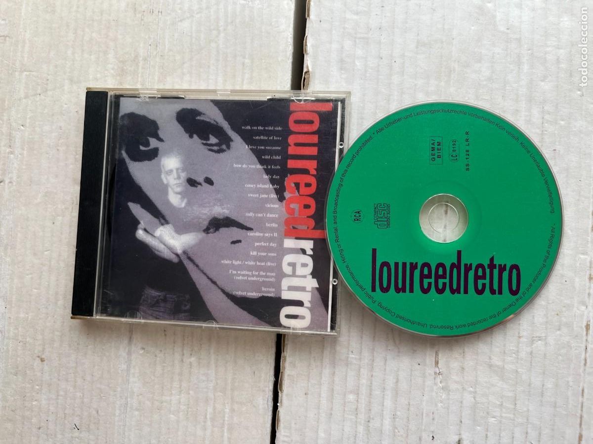 CDs de m&uacute;sica: LOU RED RETRO - CD MUSICA KREATEN