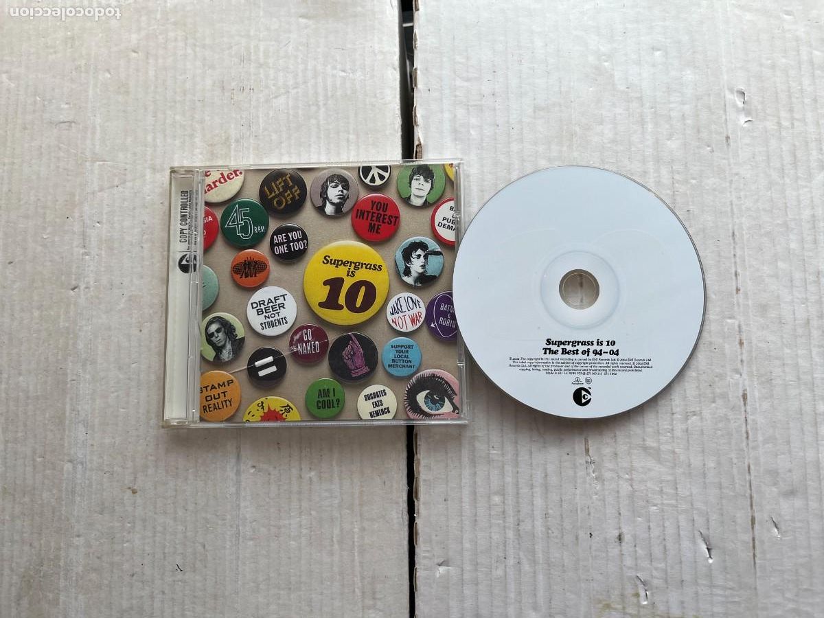 CDs de m&uacute;sica: SUPERGRASS IS 10 THE BEST OF 94 04 - CD MUSICA KREATEN