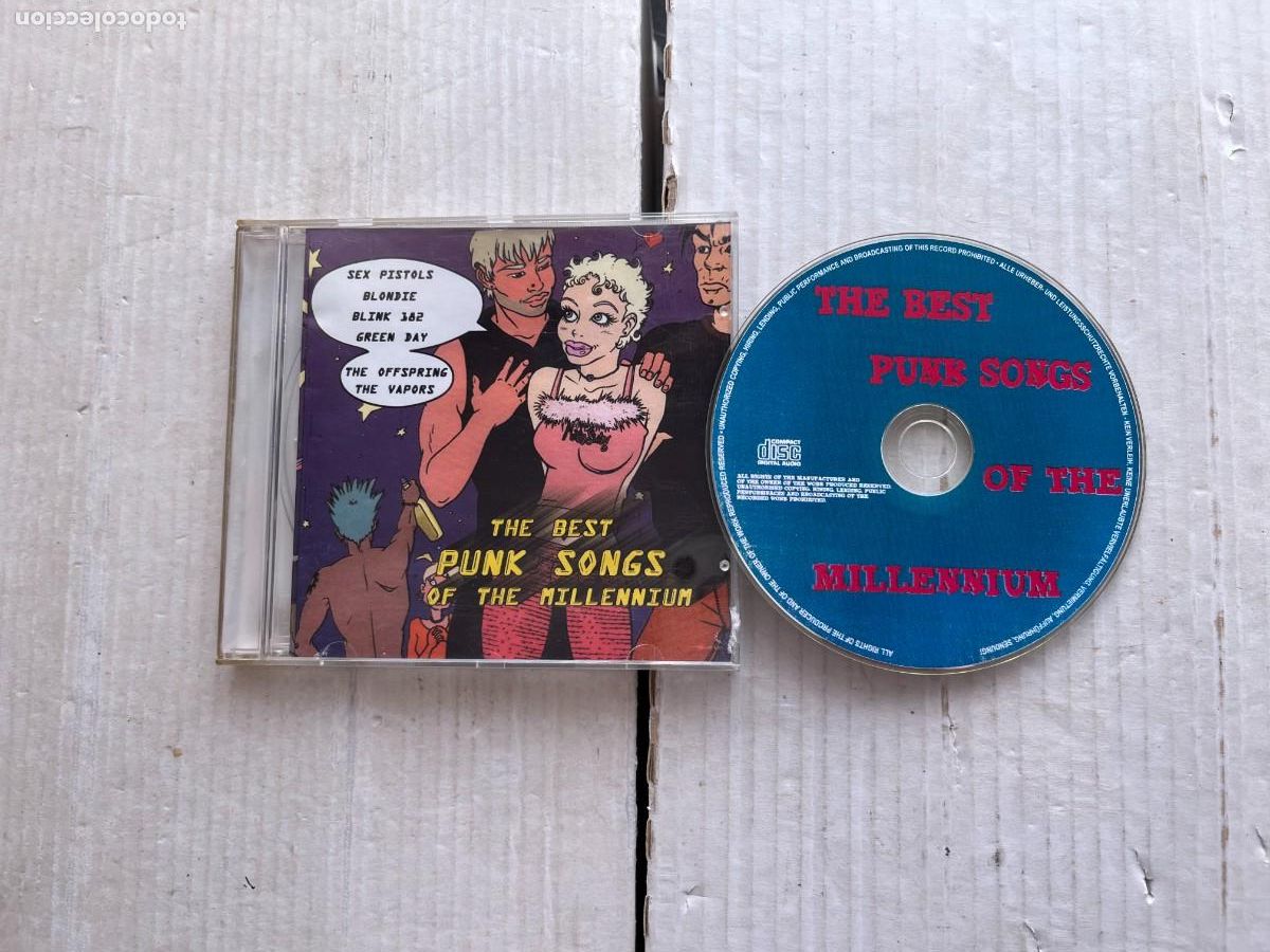 CDs de m&uacute;sica: THE BEST PUNK SONGS OF THE MILLENIUM - CD MUSICA KREATEN