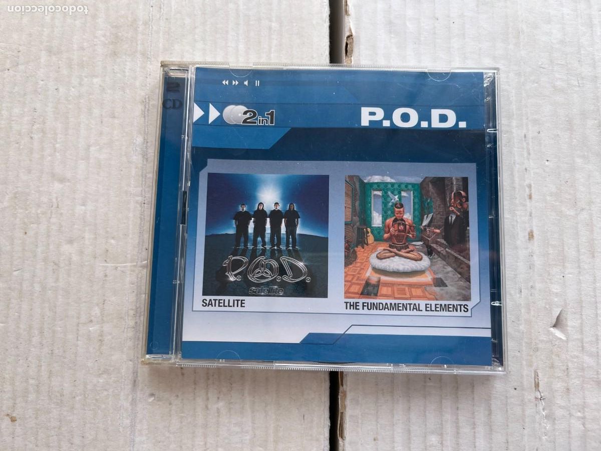 CDs de m&uacute;sica: POD SATELLITE Y THE FUNDAMENTAL ELEMENTS - 2 CDS - CD MUSICA KREATEN
