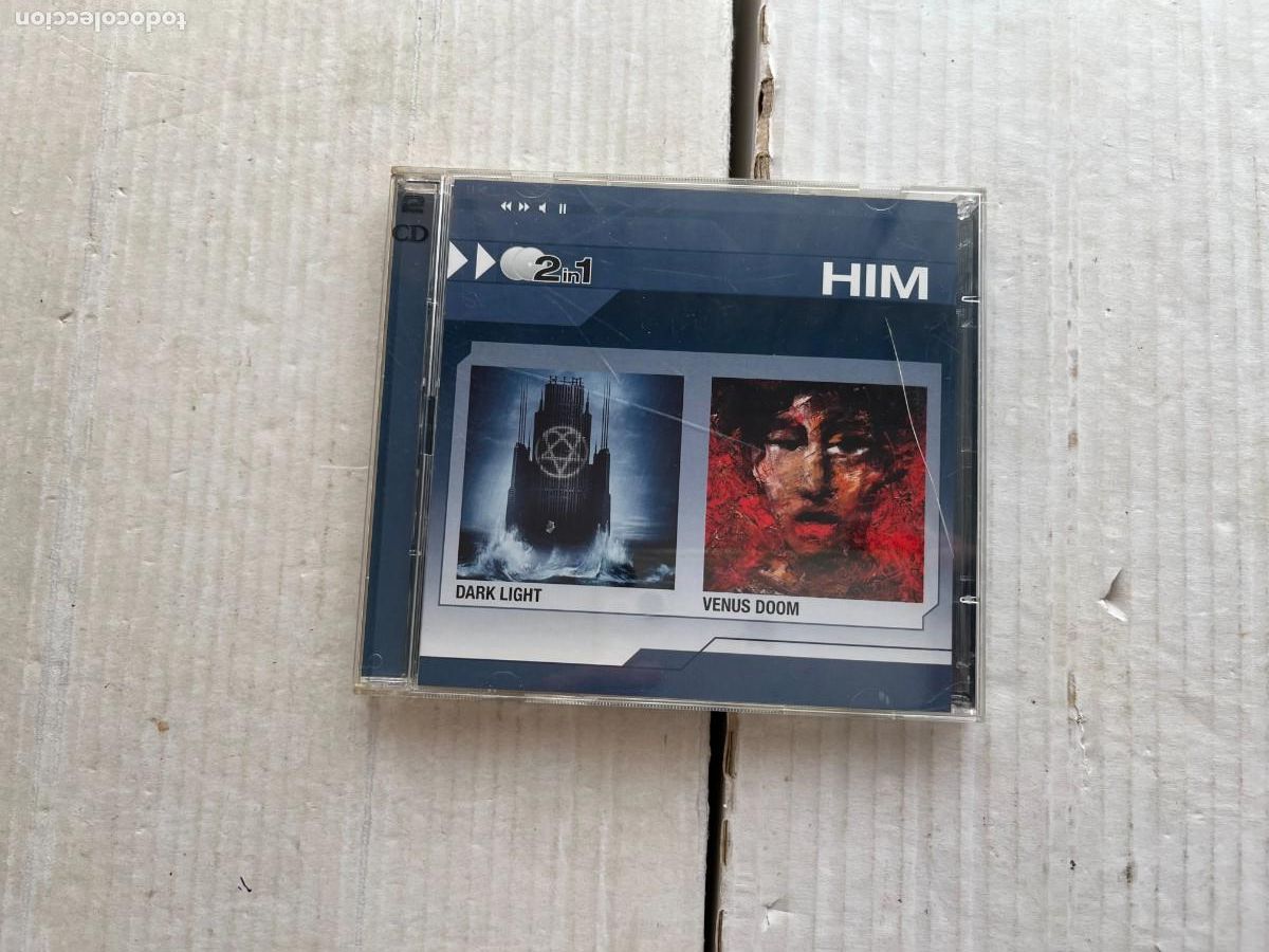 CDs de m&uacute;sica: HIM - DARK LIGHT - VENUS DOOM - 2 CDS - CD MUSICA KREATEN