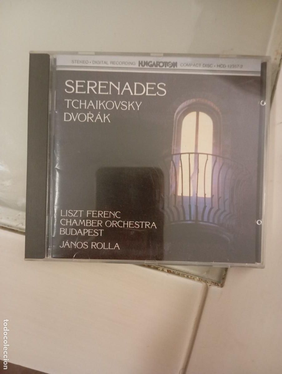 CDs de m&uacute;sica: CD Serenades - Tchaikovsky / Dvoř&aacute;k - Liszt Ferenc Chamber Orchestra / J&aacute;nos Rolla (Hungaroton 1986)