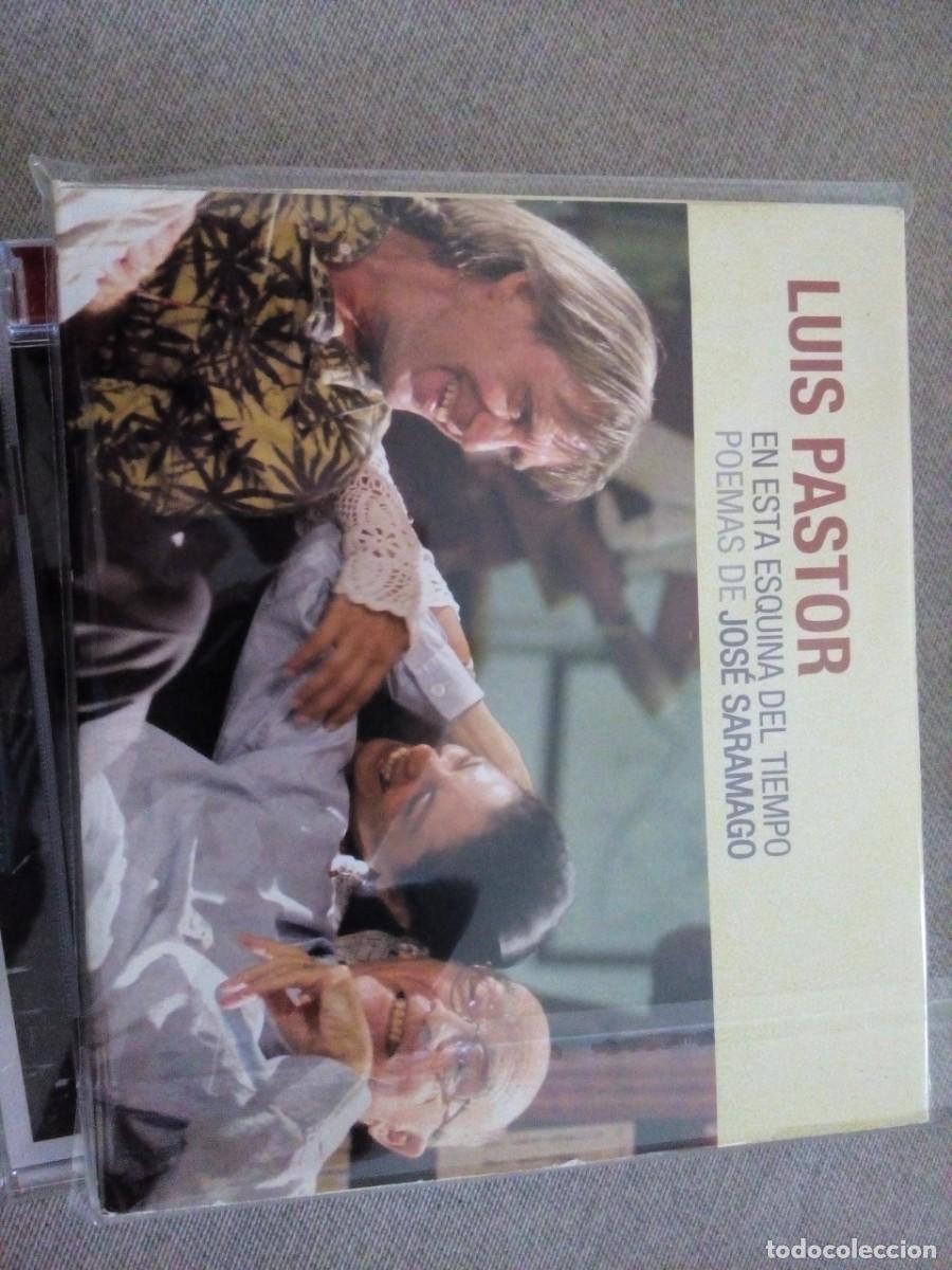 CDs de m&uacute;sica: LUIS PASTOR EN ESTA ESQUINA DEL TIEMPO POEMAS DE JOSE SARAMAGO CD