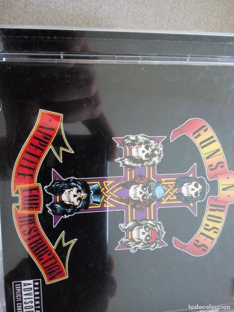 CDs de m&uacute;sica: GUNS N&acute; ROSES APPETITE FOR DESTRUCTION CD