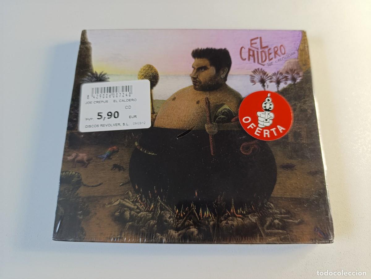 CDs de m&uacute;sica: JOE CREP&Uacute;SCULO 'El Caldero' CD &Aacute;lbum 2011 NUEVO Precintado Mushroom Pillow