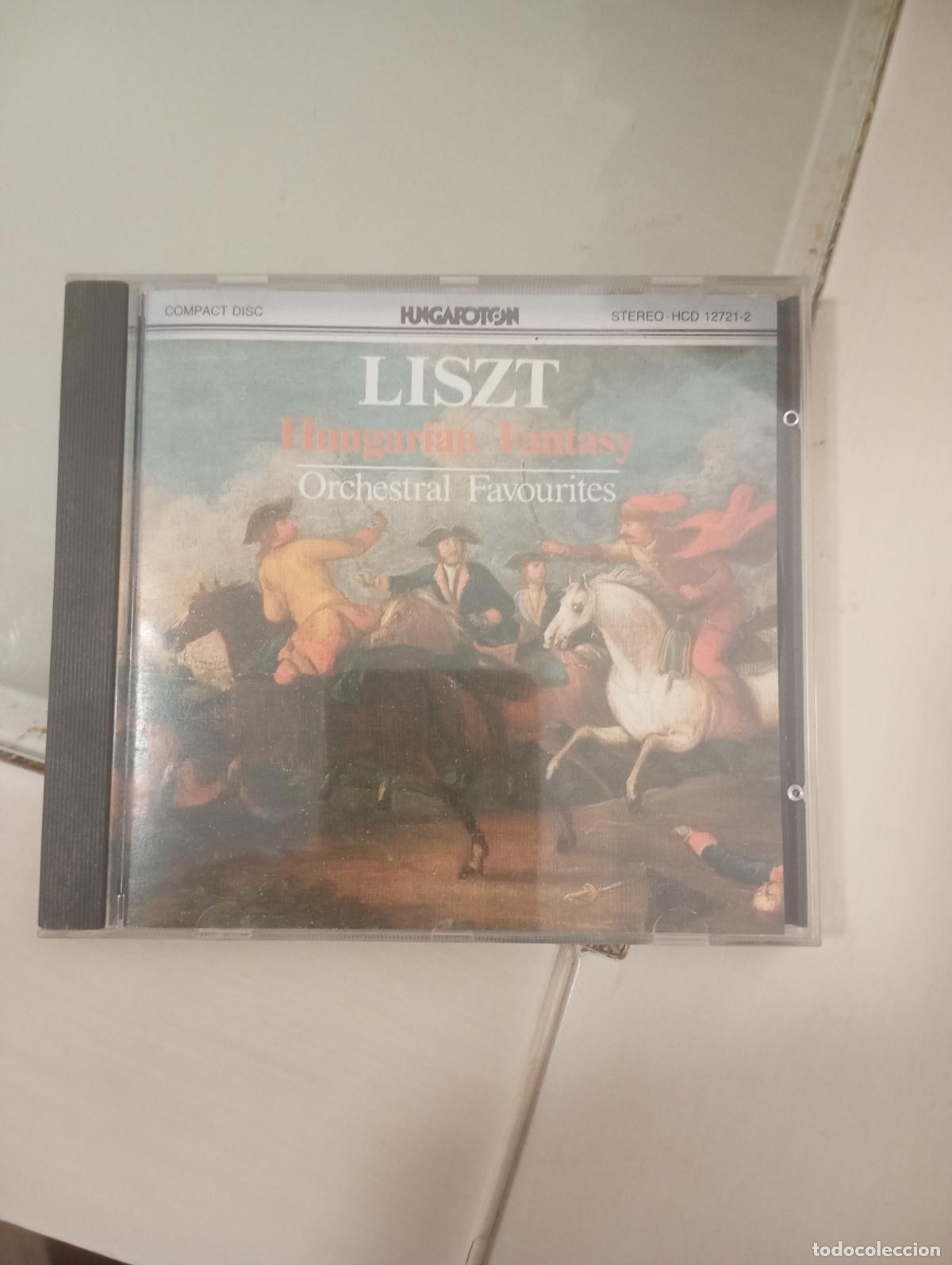 CDs de m&uacute;sica: CD Liszt - Hungarian Fantasy / Orchestral Favourites (Hungaroton HCD 12721-2)