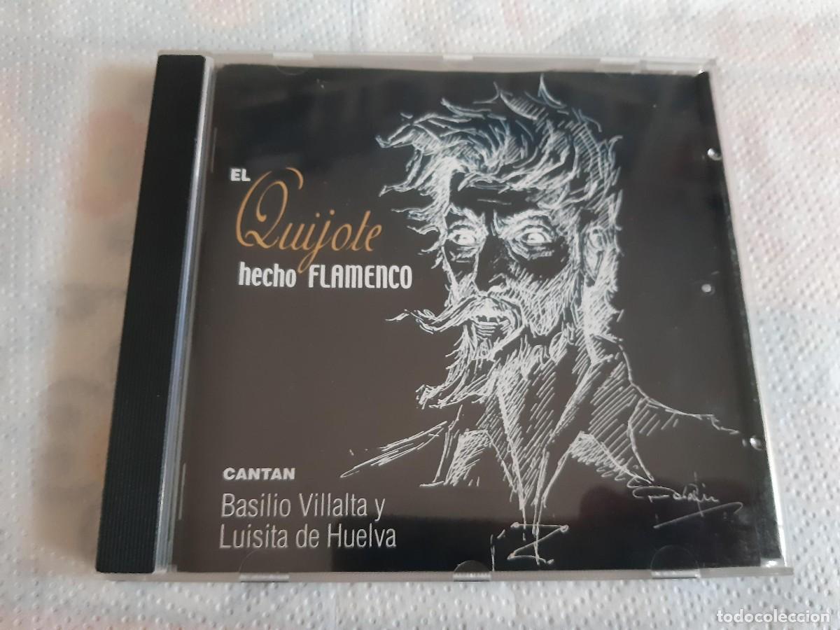 CDs de m&uacute;sica: El Quijote hecho Flamenco, Basilio Villalta y Luisita de Huelva, CD, KMC 2005 Centenario del Quijote