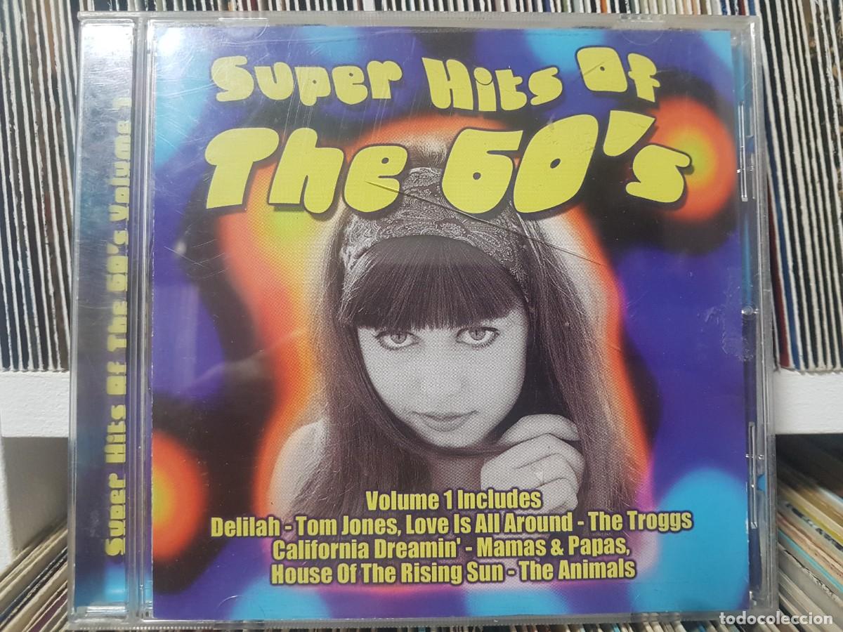 CDs de m&uacute;sica: B) Super Hits Of The 60's &rdquo;Artistas y versiones originales&rdquo; Cd a&ntilde;o 2000- LEER DESCRIPCION