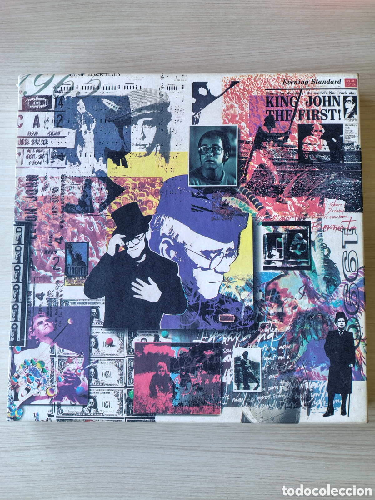CDs de m&uacute;sica: ELTON JOHN To Be Continued 4CD BOX+ LIBRETO ( 1990 MCA RECORDS USA)