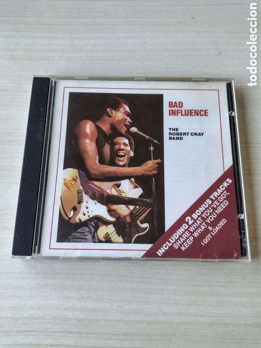CDs de m&uacute;sica: THE ROBERT CRAY BAND Bad Influence ( 1983 HIGHTONE RECORDS USA ) 2 BONUS TRACKS