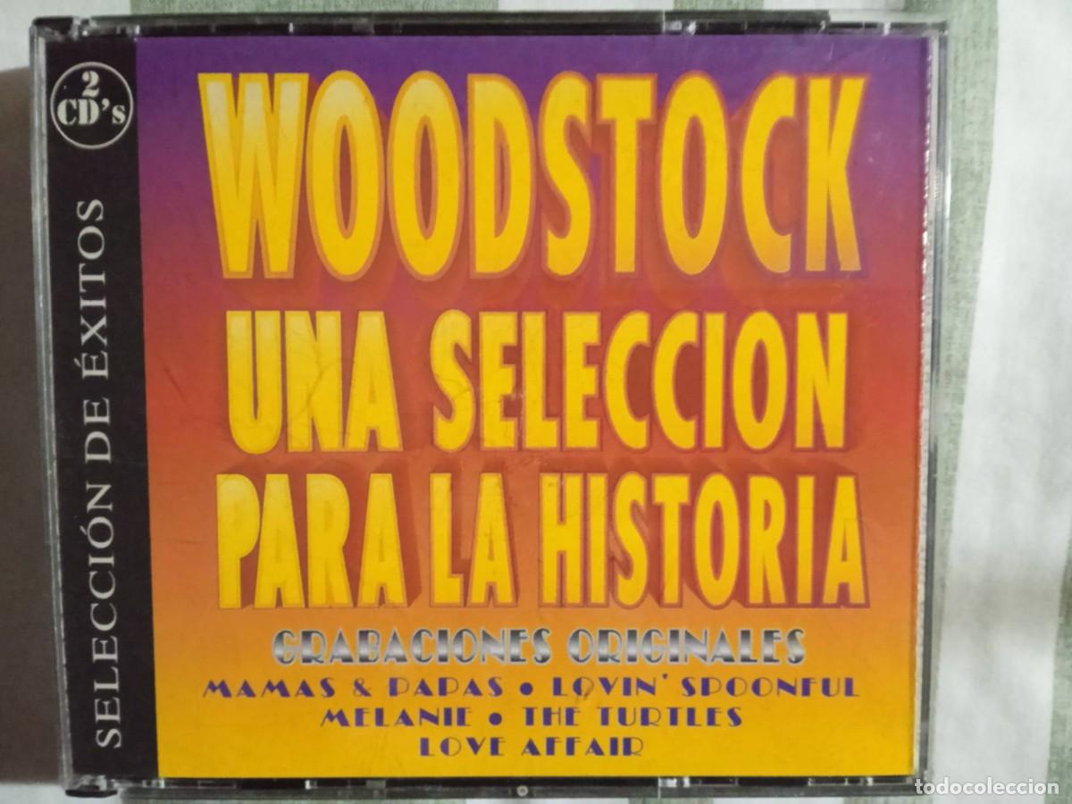 CDs de m&uacute;sica: woodstock - 2 cd - una seleccion para la historia