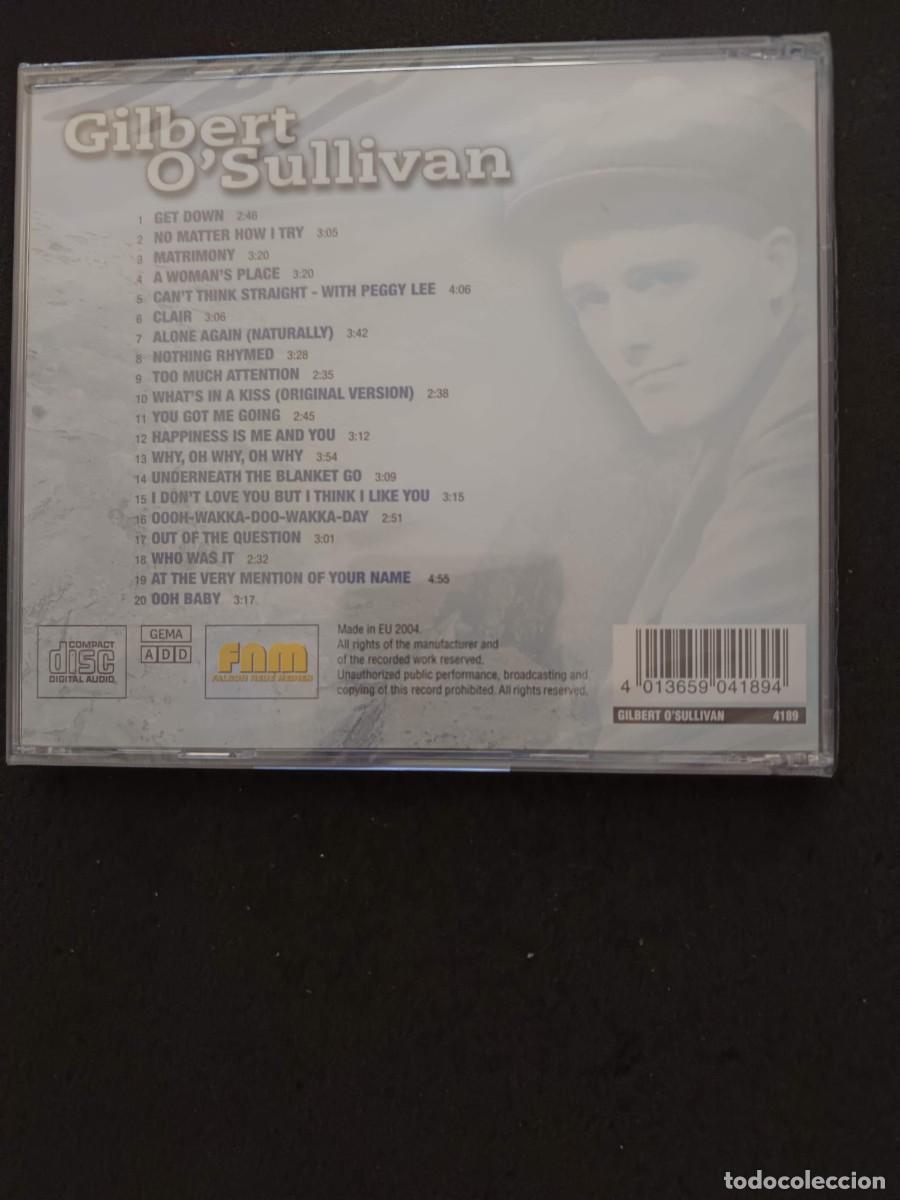 CDs de m&uacute;sica: GILBERT OSULLIVAN: CLAIR, ALONE AGAIN, GET DOWN (Y OTRAS M&Aacute;S) - Foto 2