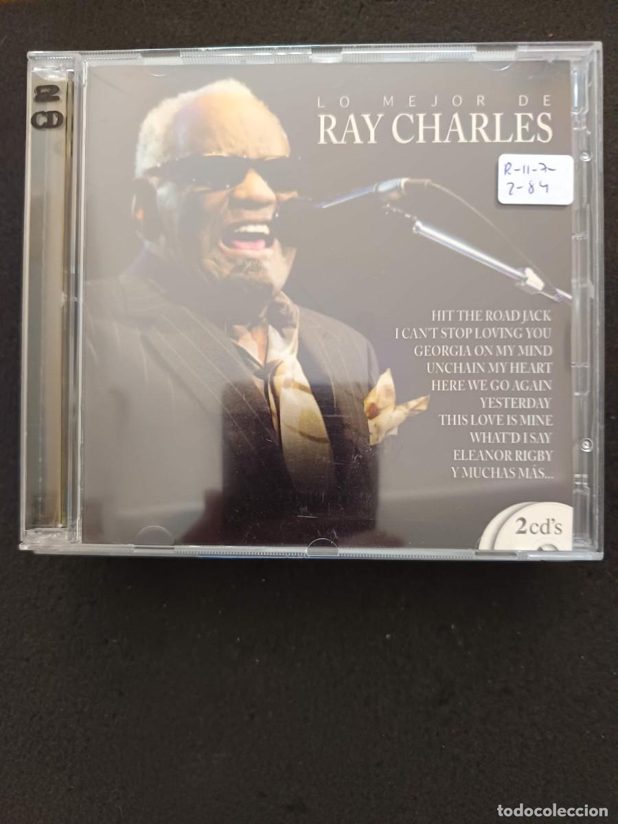 CDs de m&uacute;sica: 2 CD. LO MEJOR DE RAY CHARLES