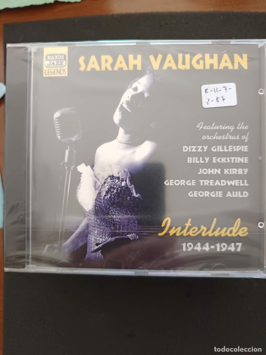 CDs de m&uacute;sica: SARAH VAUGHAN. INTERLUDE 1944-1947