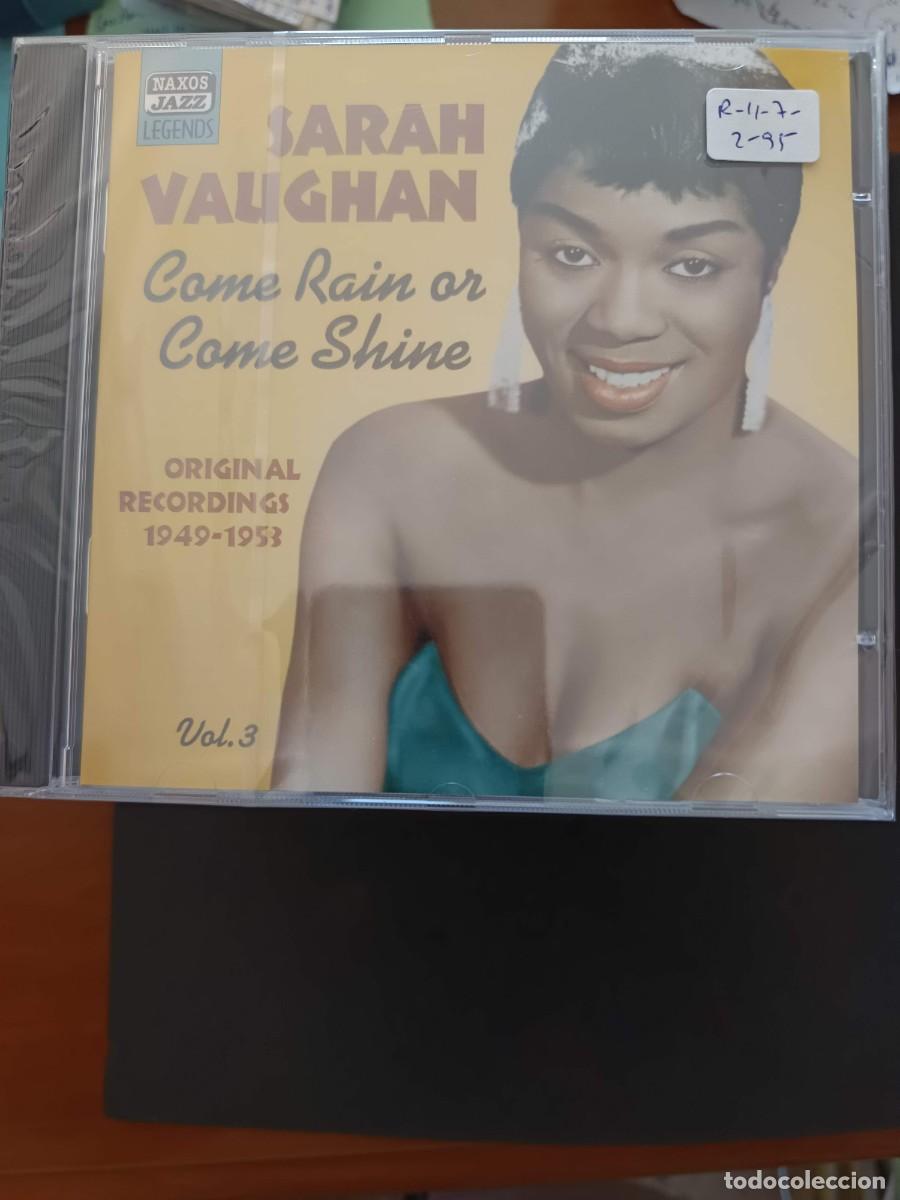 CDs de m&uacute;sica: SARAH VAUGHAN. COME RAIN OR COME SHINE. ORIGINAL RECORDINGS 1949-1953. VOL. 3