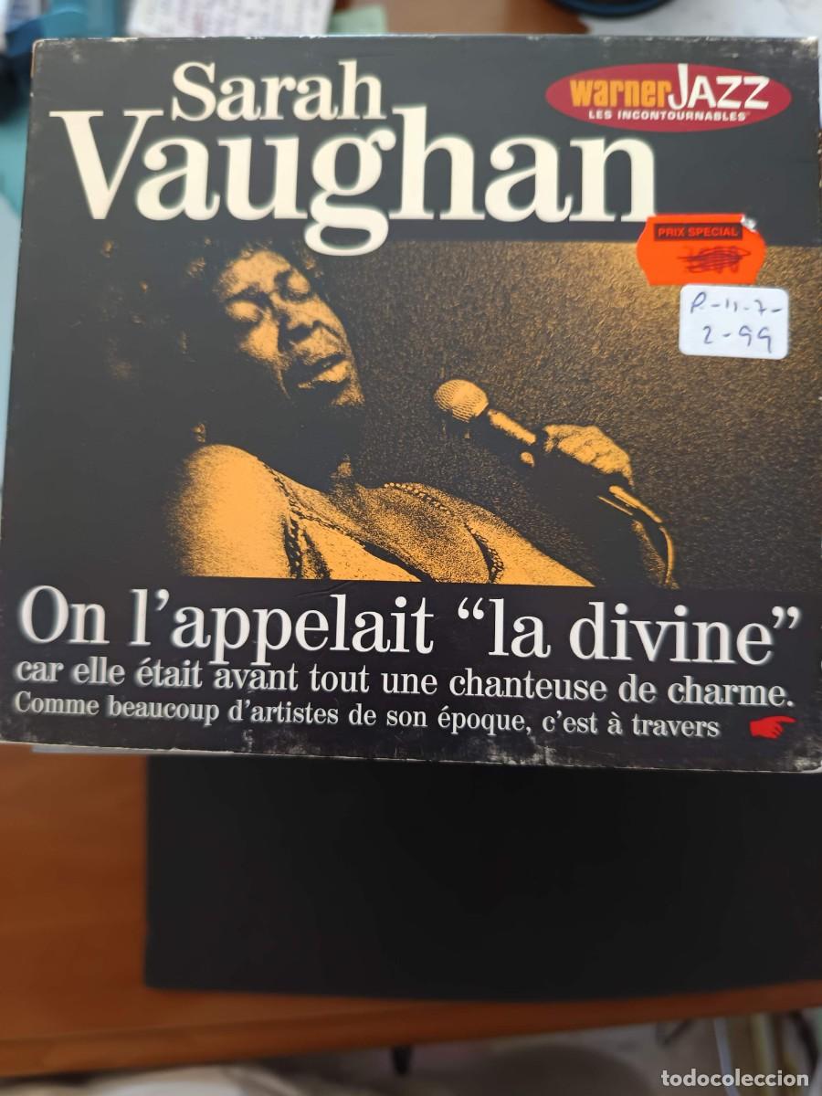 CDs de m&uacute;sica: SARAH VAUGHAN. ON L'APPELAIT &rdquo;LA DIVINE&rdquo;