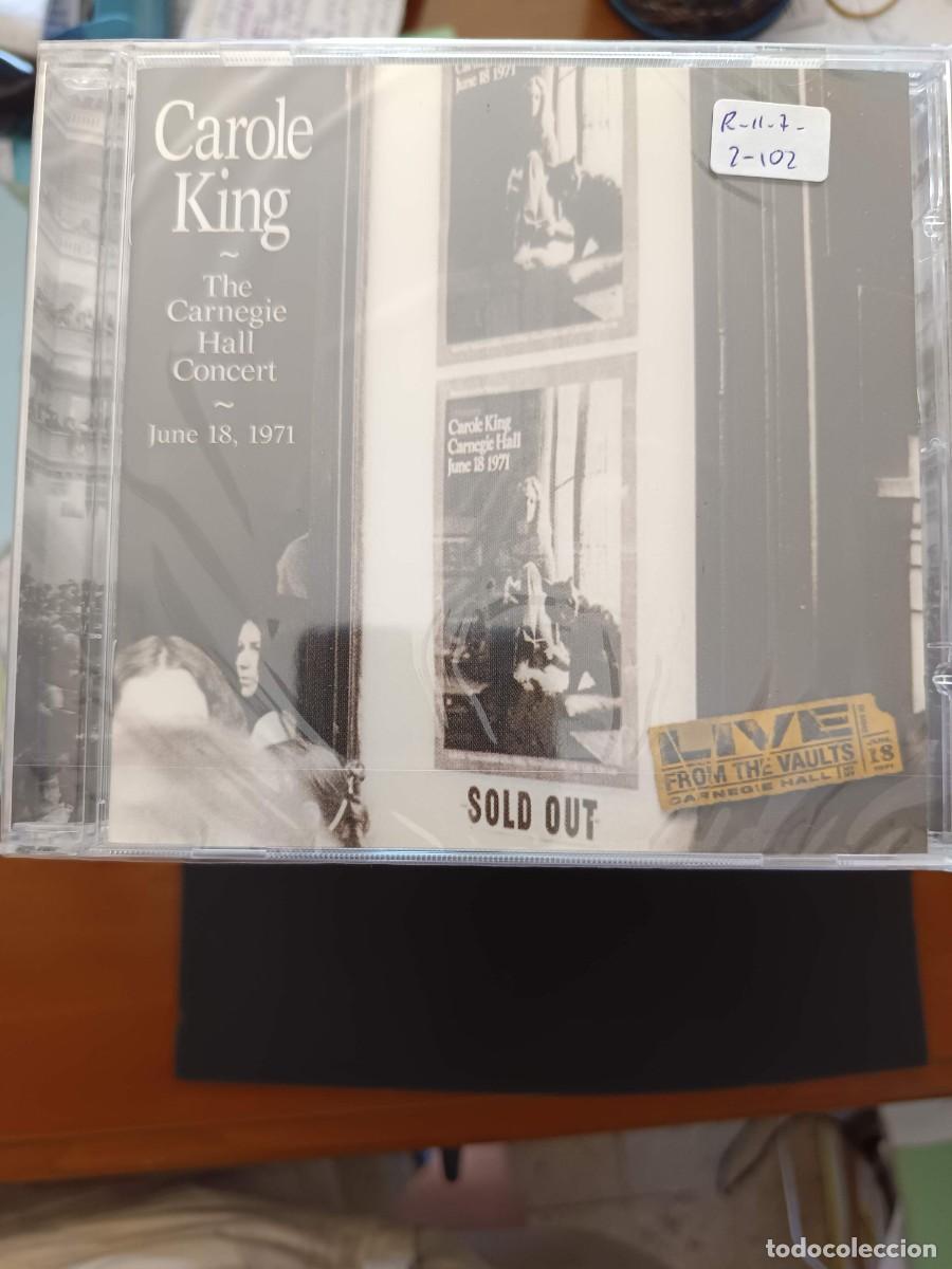 CDs de m&uacute;sica: CAROLE KING. THE CARNEGIE HALL CONCERT. JUNE 18.1971