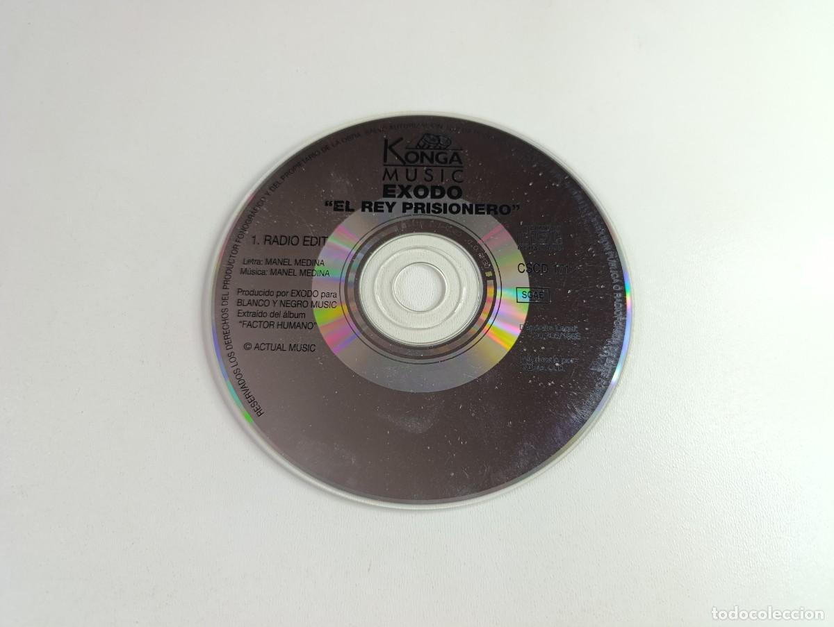 CDs de m&uacute;sica: &Eacute;XODO 'El Rey Prisionero' CD Single promo 1995 Factor Humano solo CD