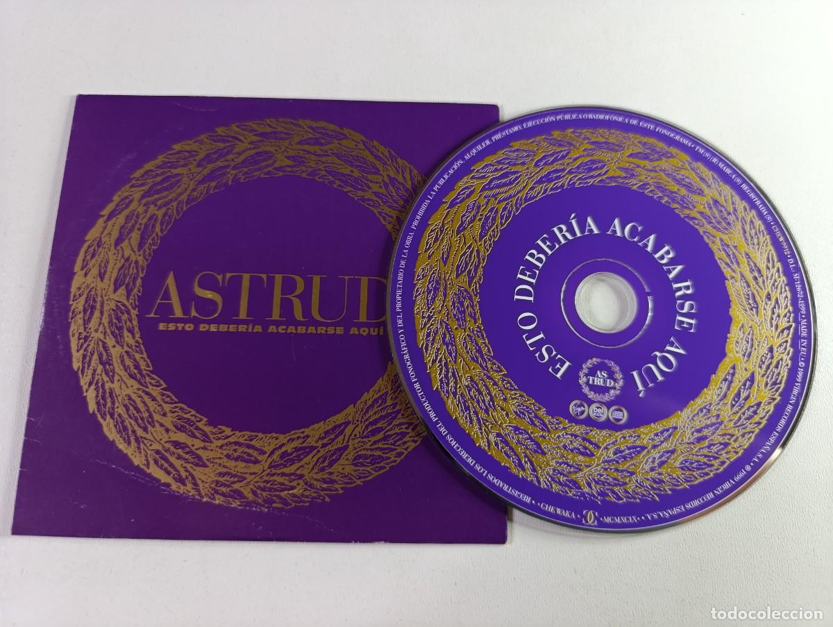 CDs de m&uacute;sica: ASTRUD 'Esto Deber&iacute;a Acabarse Aqu&iacute;' CD Single Promo 1999 Mi Fracaso Personal