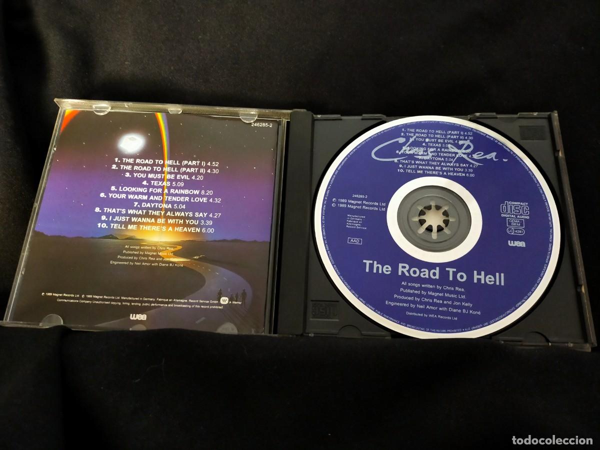CDs de m&uacute;sica: CHRIS REA. THE ROAD TO HELL. MAGNET RECORDS. WEA. 10 TEMAS. 1989
