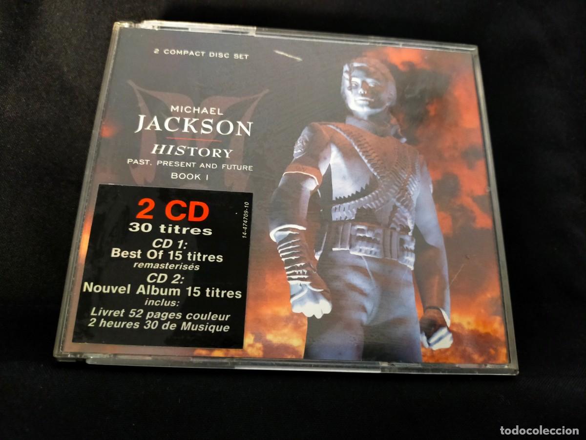 Musik-CDs: MICHAEL JACKSON. HISTORY. DOBLE CD CON LIBRILLO DE 52 P&Aacute;GS EN INGL&Eacute;S. 30 TEMAS. 1995