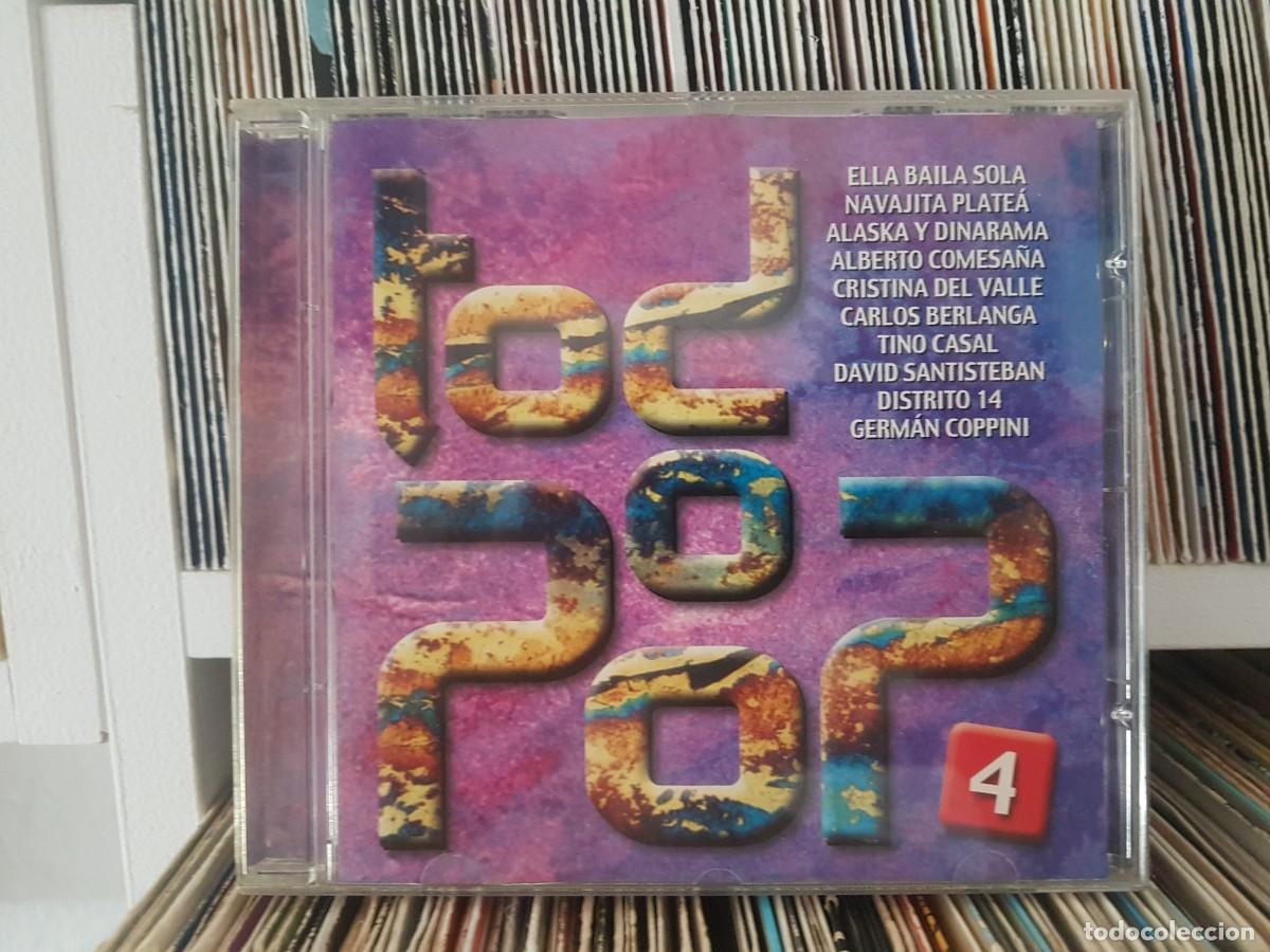 CDs de m&uacute;sica: B) Todo Pop volumen 4 &rdquo;Versiones y Artistas originales (recopilaci&oacute;n) Cd a&ntilde;o 2001 - LEER DESCRIPCION