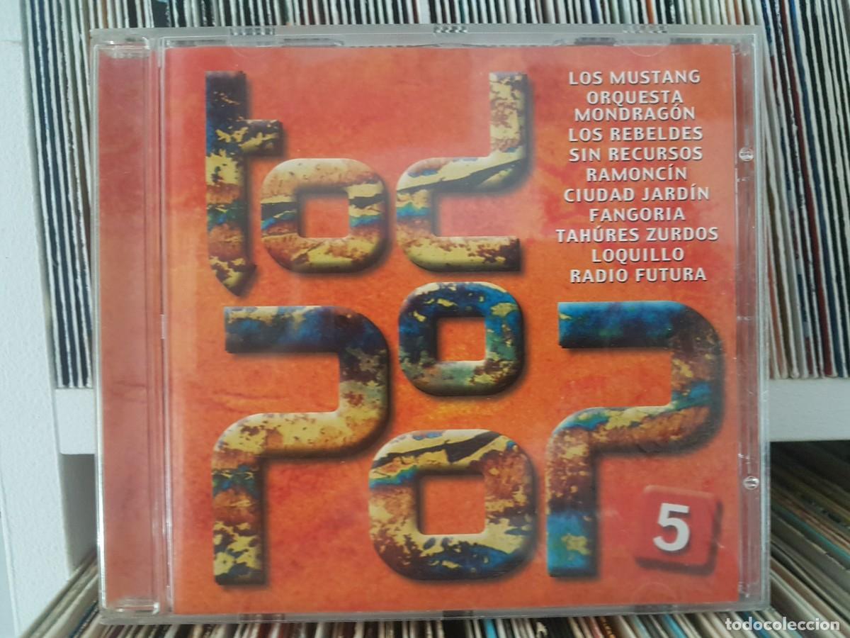 CDs de m&uacute;sica: B) Todo Pop volumen 5 &rdquo;Versiones y Artistas originales (recopilaci&oacute;n) Cd a&ntilde;o 2001 - LEER DESCRIPCION