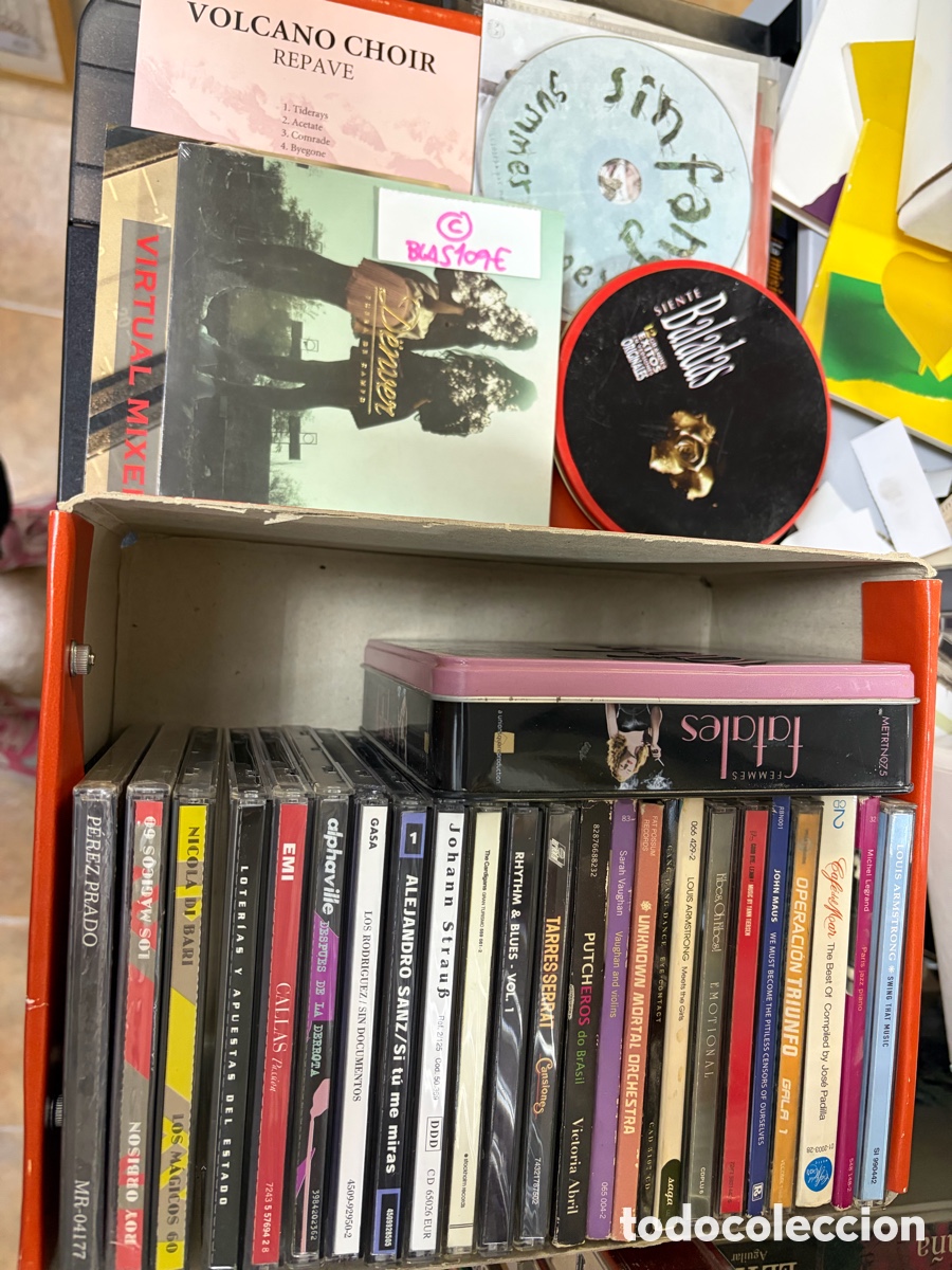 CDs de m&uacute;sica: Blas109E (C) lote de 30 cds m&uacute;sica original louis armstrong denver maria callas Alejandro Sanz