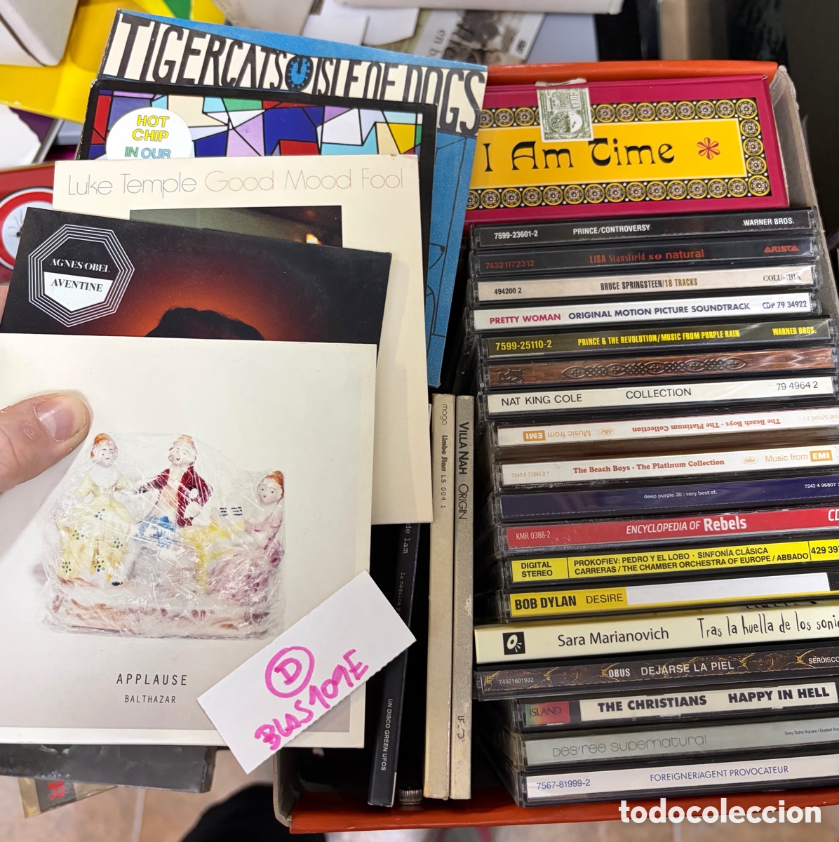 CDs de m&uacute;sica: Blas109E (D) lote de xxx cds m&uacute;sica originales Sara Marianovich prince NAT KING COLE Bob dylan