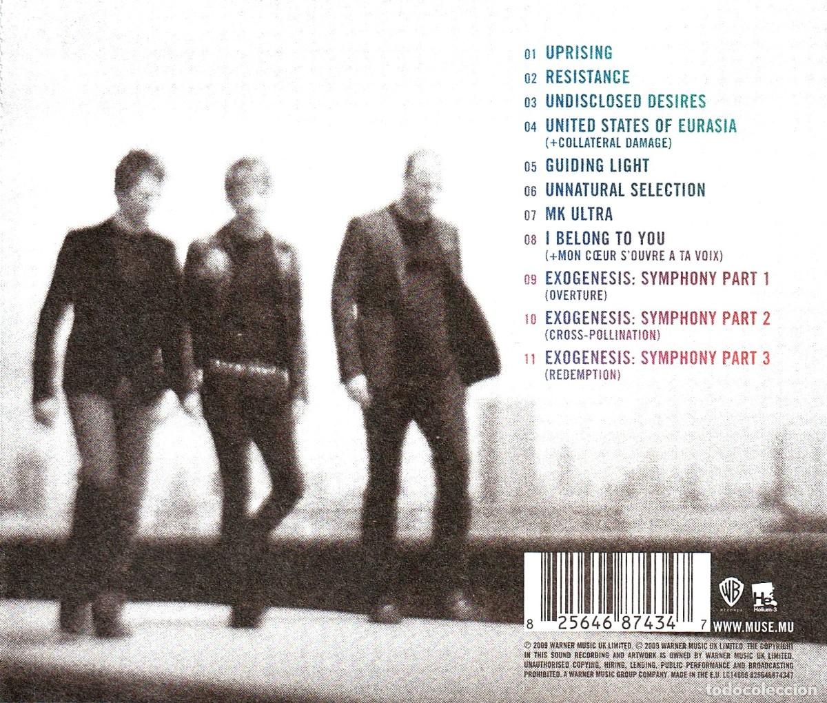 CDs de m&uacute;sica: MUSE. THE RESISTANCE. CD. - Foto 2