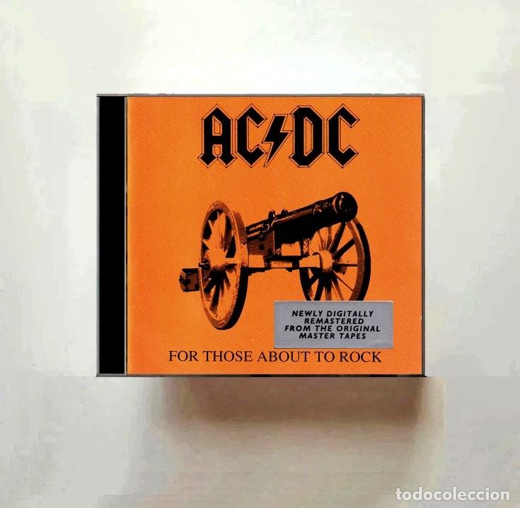 CDs de m&uacute;sica: AC/DC. FOR THOSE ABOUT TO ROCK. CD.